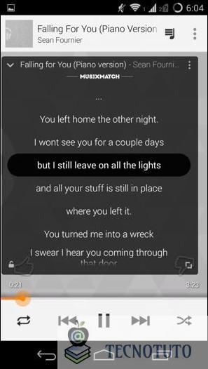 Cómo conseguir letras flotantes para reproducir música y Spotify en Android Tecnotuto - Android