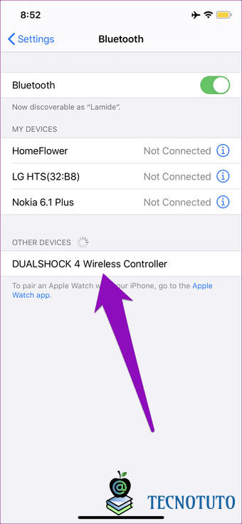 Las 7 mejores maneras de arreglar el controlador de PS4 que no se conecta a los problemas del iPhone Tecnotuto - iOS