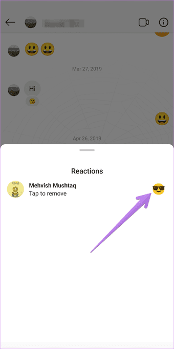 Cómo reaccionar a los mensajes de Instagram con diferentes emojis