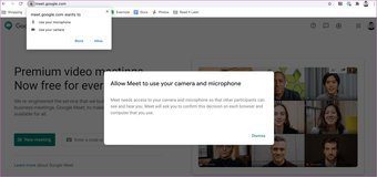 Las 7 formas principales de solucionar el error de falla de la cámara de Google Meet