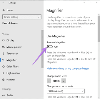 Cómo restablecer la configuración de pantalla a la predeterminada en Windows 10