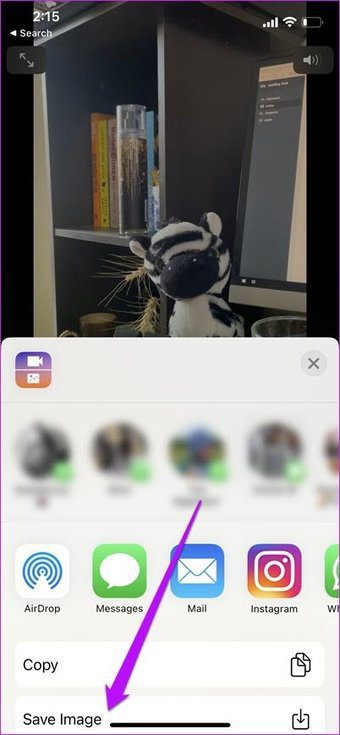 Cómo obtener fotos fijas de videos de iPhone