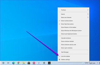 Cómo cambiar el tamaño de la barra de tareas en Windows 10