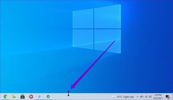 Cómo cambiar el tamaño de la barra de tareas en Windows 10