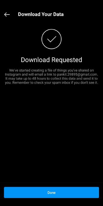 Cómo ver, descargar y eliminar sus datos de Instagram
