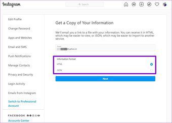 Cómo ver, descargar y eliminar sus datos de Instagram