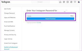 Cómo ver, descargar y eliminar sus datos de Instagram