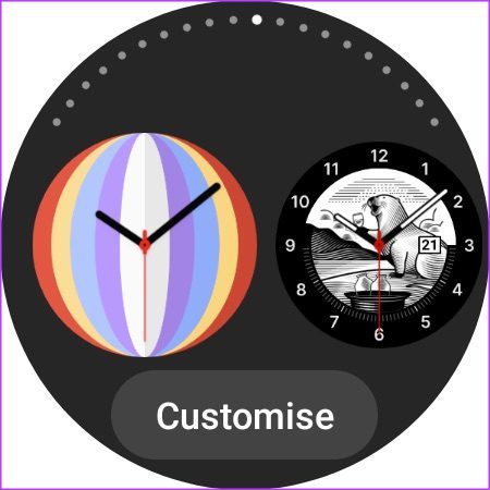 Cómo obtener esferas de reloj Samsung Galaxy Watch 5 en Galaxy Watch 4