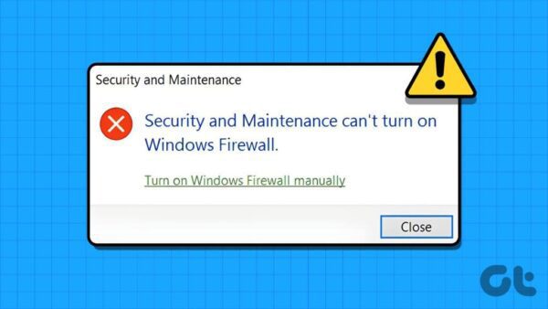 ¿No puedes activar el Firewall de Windows? Aquí está la solución