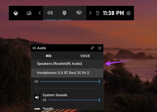 Cómo cambiar el dispositivo de salida de audio en Windows 11