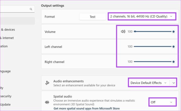 Cómo cambiar el dispositivo de salida de audio en Windows 11