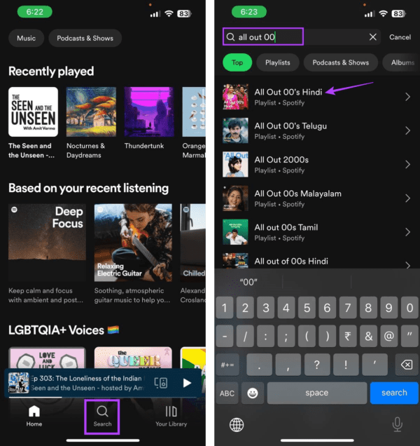 Cómo crear y escanear un código de Spotify