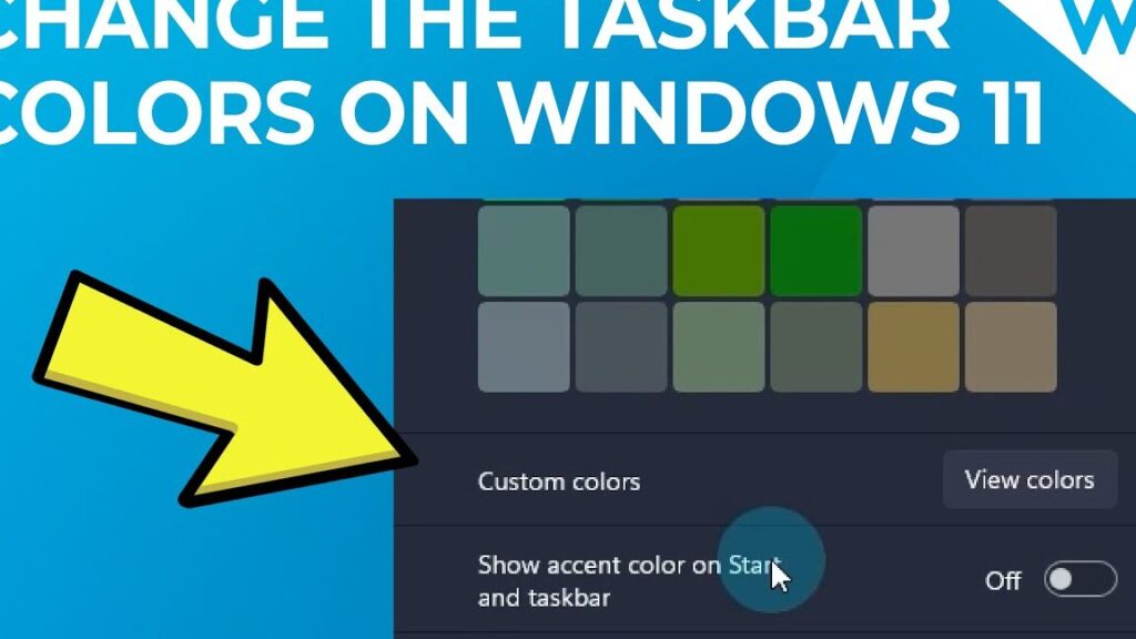 Cambiar el color de la barra de tareas en Windows 11: Guia Rapida