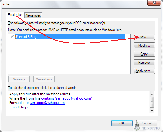 Cómo configurar las respuestas a las vacaciones en el cliente de escritorio de Windows Live Mail Tecnotuto - Windows