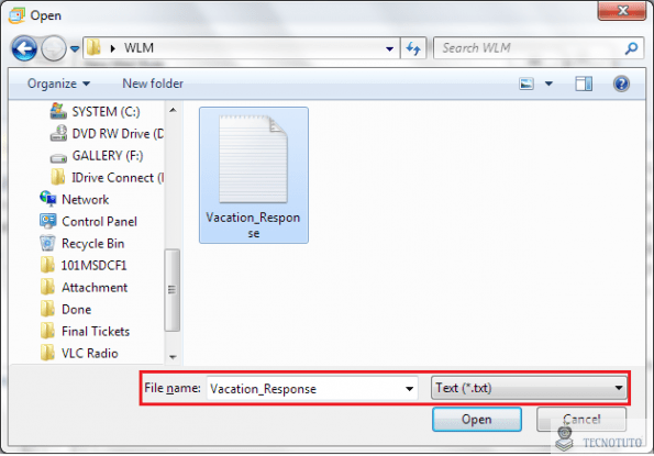 Cómo configurar las respuestas a las vacaciones en el cliente de escritorio de Windows Live Mail Tecnotuto - Windows