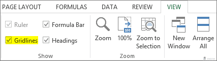 Cómo corregir las líneas de cuadrícula que faltan en una hoja de cálculo de Excel Tecnotuto - Windows