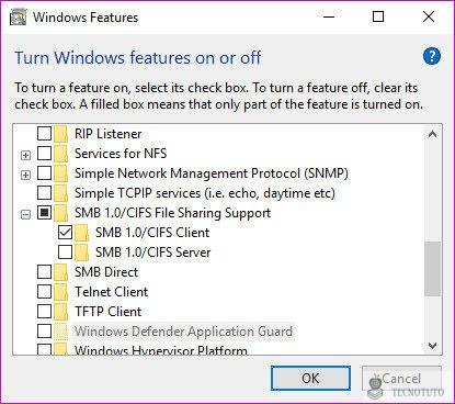 Cómo resolver el sistema requiere un error SMB2 en Windows 10 Tecnotuto - Windows