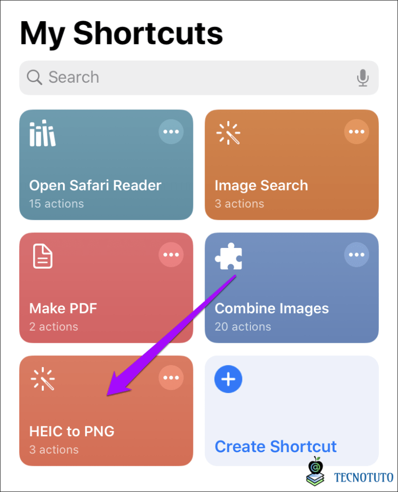 Cómo convertir imágenes HEIC a PNG en el iPhone de la manera más fácil