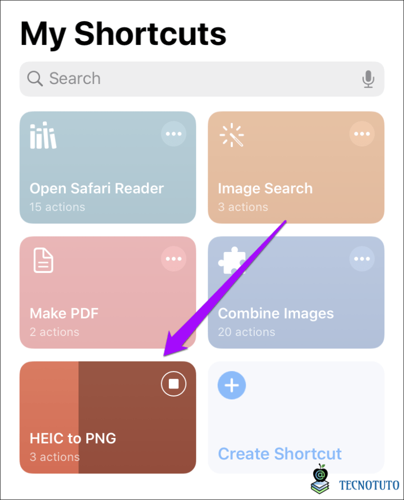 Cómo convertir imágenes HEIC a PNG en el iPhone de la manera más fácil