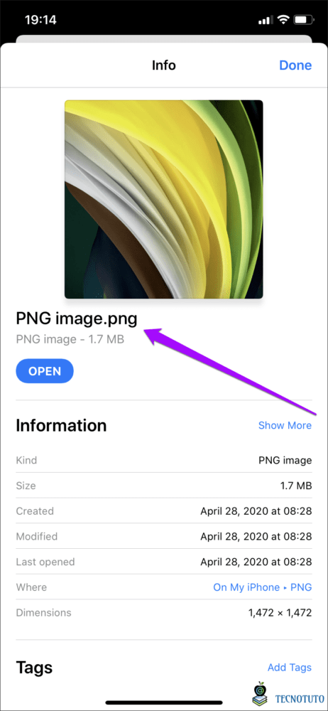 Cómo convertir imágenes HEIC a PNG en el iPhone de la manera más fácil
