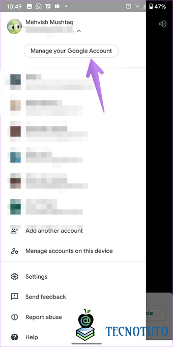 Cómo cambiar el nombre y la foto en Google Meet en el móvil y en el PC Tecnotuto - Internet