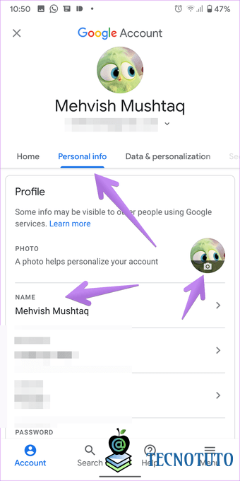 Cómo cambiar el nombre y la foto en Google Meet en el móvil y en el PC Tecnotuto - Internet