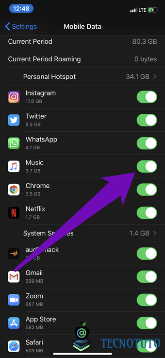 Las 6 mejores formas de solucionar el error de tiempo de espera de la solicitud de Apple Music Tecnotuto - iOS