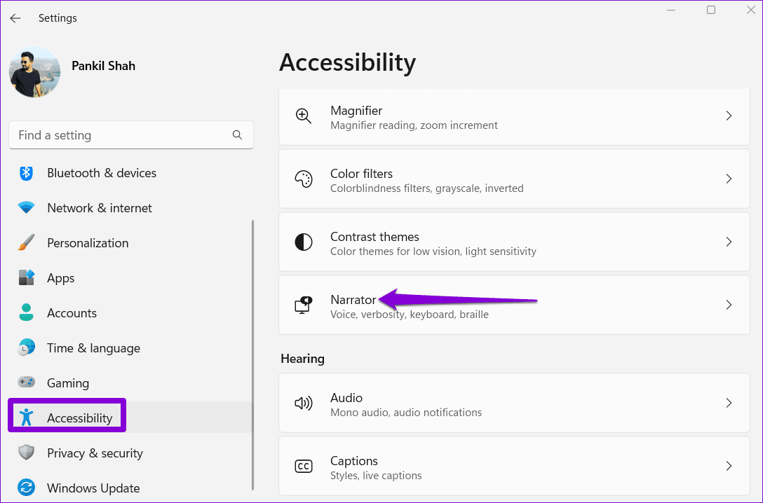 Cómo hacer que Windows 11 lea texto en voz alta con Narrador