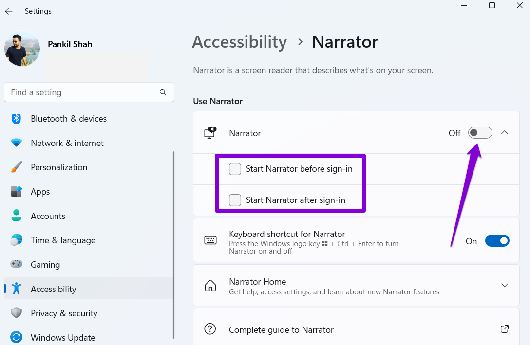 Cómo hacer que Windows 11 lea texto en voz alta con Narrador