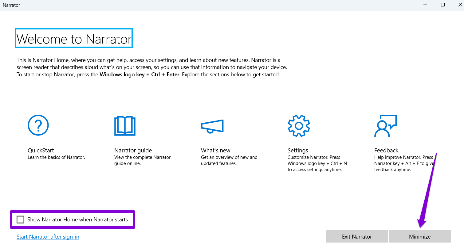 Cómo hacer que Windows 11 lea texto en voz alta con Narrador