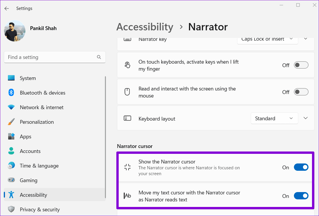 Cómo hacer que Windows 11 lea texto en voz alta con Narrador