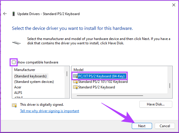 Cómo deshabilitar el teclado en una computadora portátil con Windows