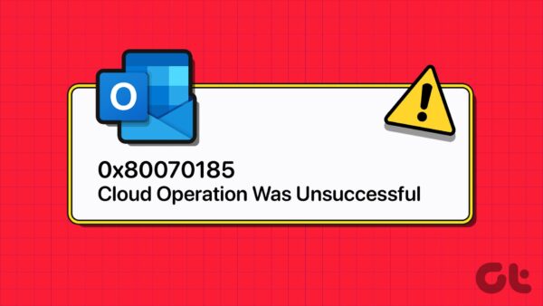 7 soluciones para el error 0x80070185 de OneDrive