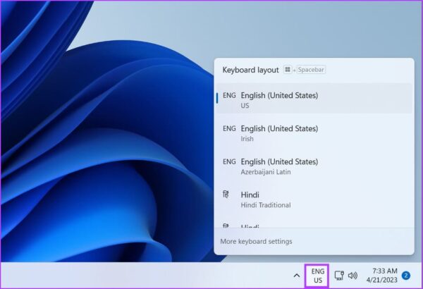 Cómo agregar, quitar o modificar diseños de teclado en Windows 11