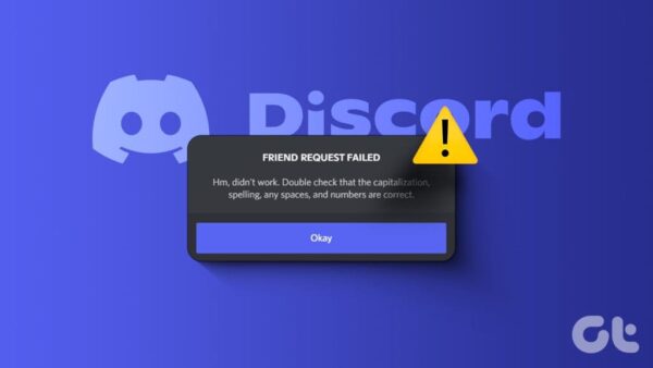 Las 6 formas principales de arreglar una solicitud de amistad que no funciona en Discord