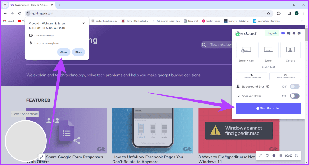 5 formas sencillas de grabar la pantalla en Windows con audio