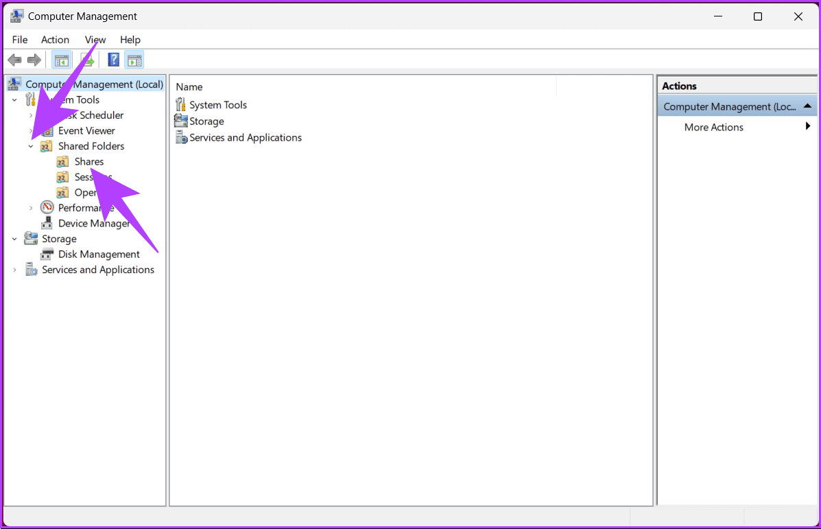 4 formas de acceder y ver todas las carpetas compartidas en Windows 11
