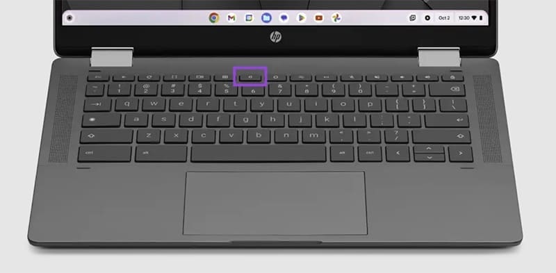 Cómo tomar una captura de pantalla en Chromebook sin la tecla Windows Tecnotuto - Windows