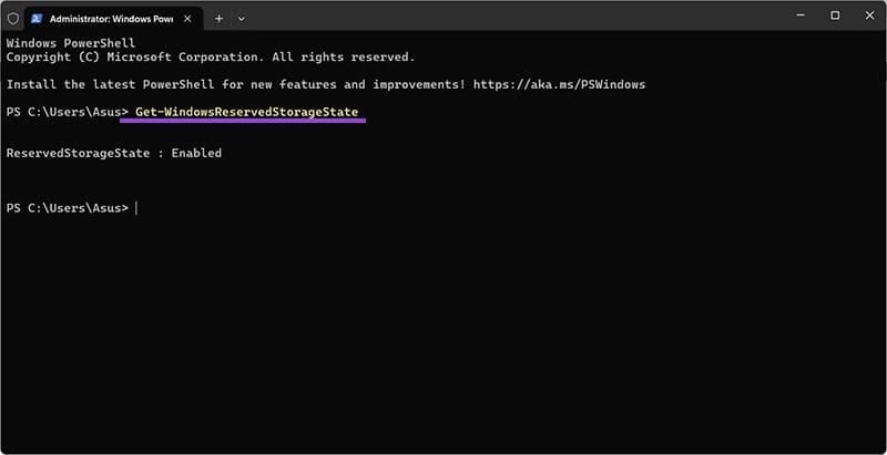 Cómo deshabilitar temporalmente el almacenamiento reservado en Windows 11 Tecnotuto - Windows