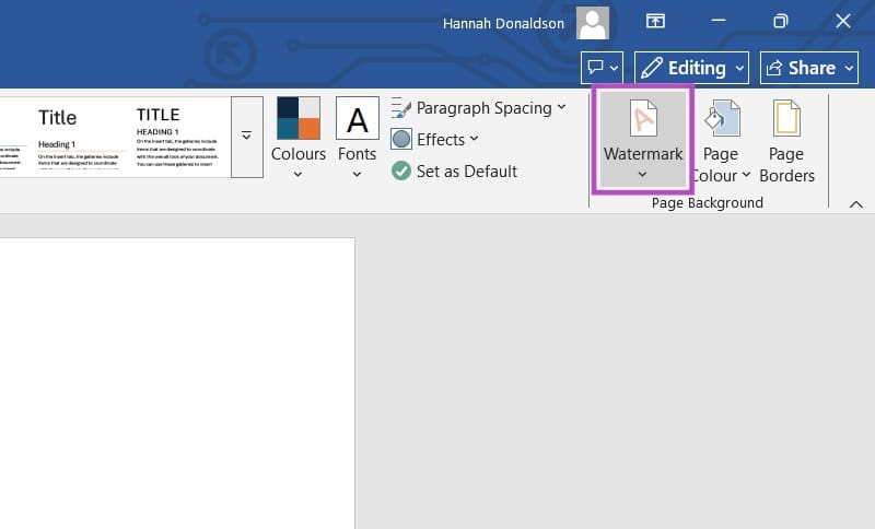Cómo insertar una marca de agua en Word Tecnotuto - Windows