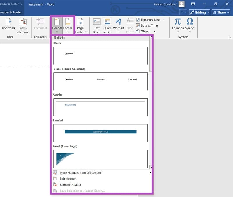Cómo insertar una marca de agua en Word Tecnotuto - Windows