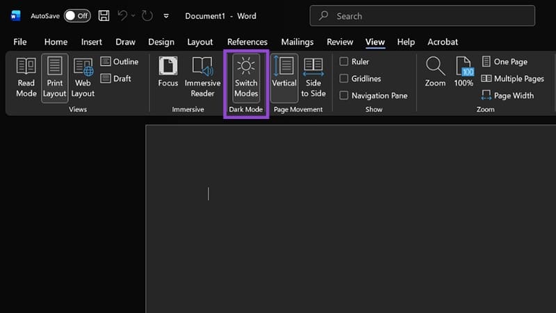 Cómo habilitar el modo oscuro en las aplicaciones de Microsoft Office Tecnotuto - Windows