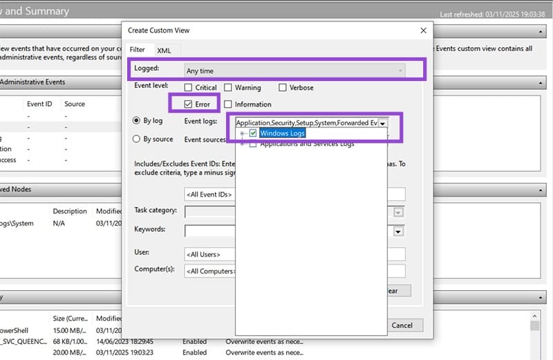 Cómo comprobar los registros de fallos de Windows o BSOD Tecnotuto - Windows