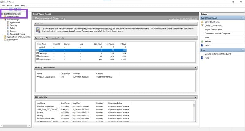 Cómo comprobar los registros de fallos de Windows o BSOD Tecnotuto - Windows