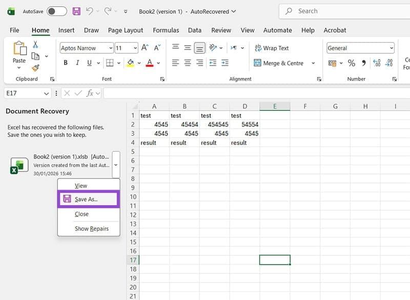 ¿Puedo restaurar archivos de Excel eliminados? Tecnotuto - Windows